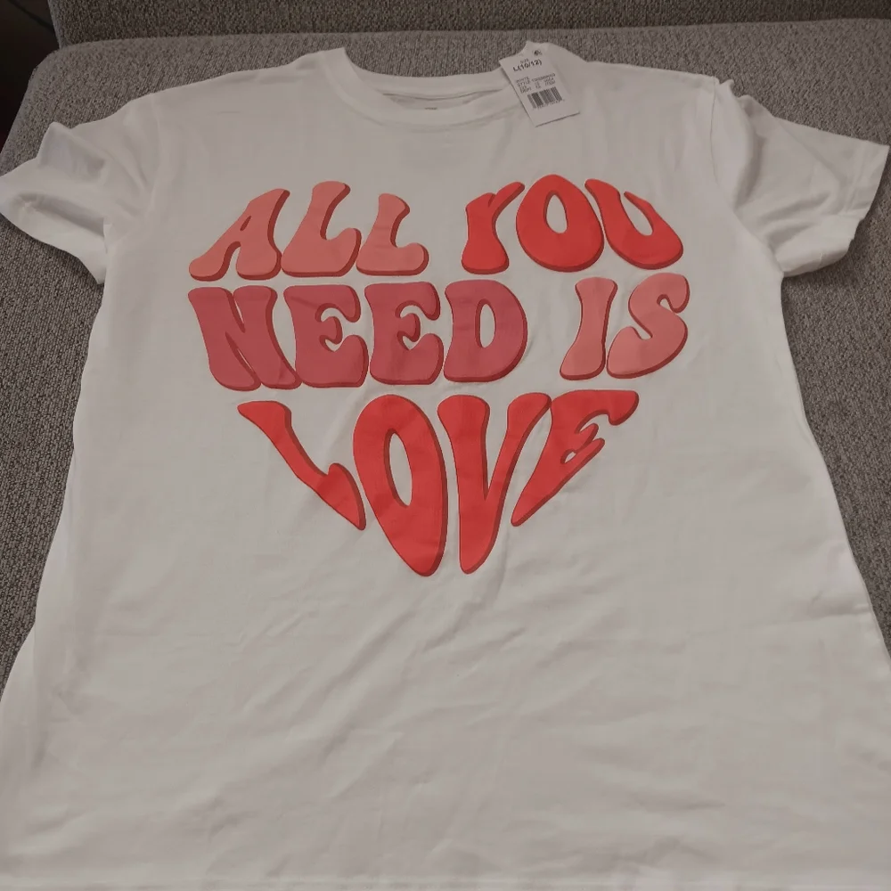 The Beatles Top Size Large Girls New